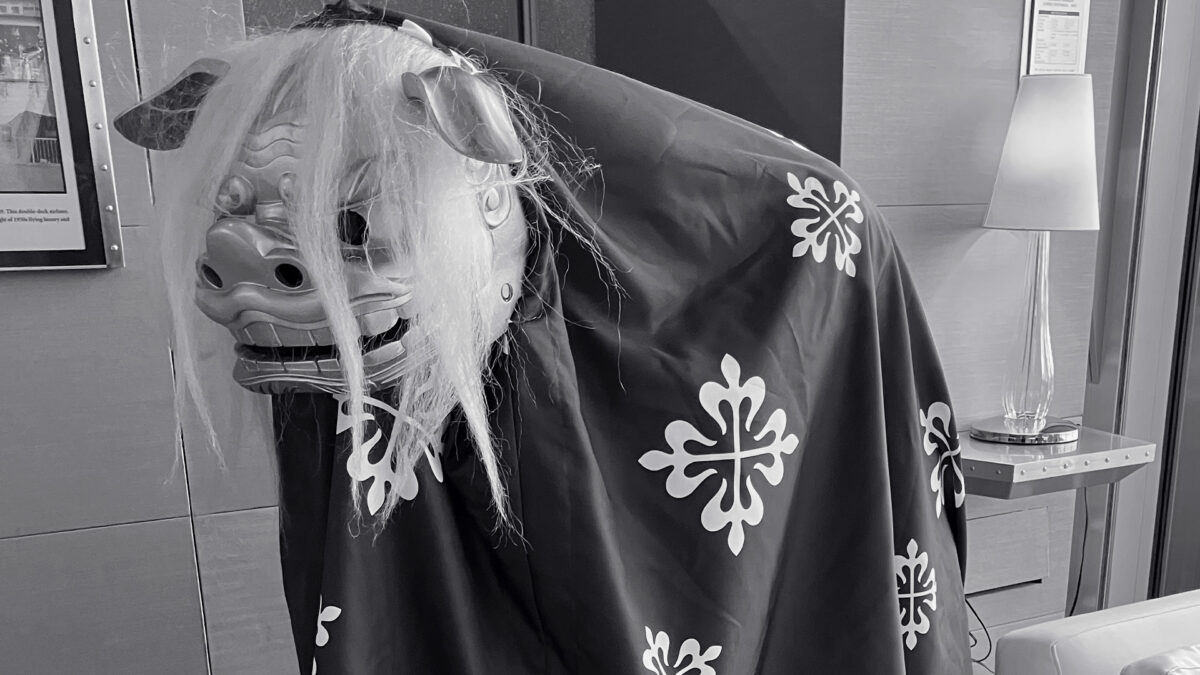 海外高級時計メーカー|獅子舞オリジナル胴体幕演出